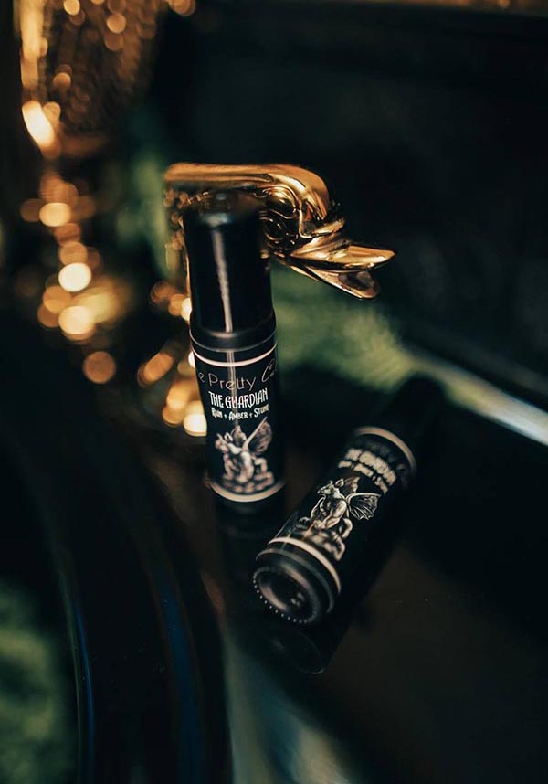 The Guardian Luxury Perfume with Rain, Amber, and Stone Scents