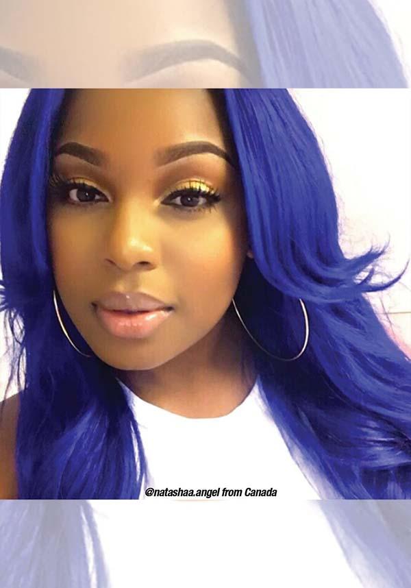 Amplified Rockabilly Blue - Long - lasting Semi - permanent Hair Dye