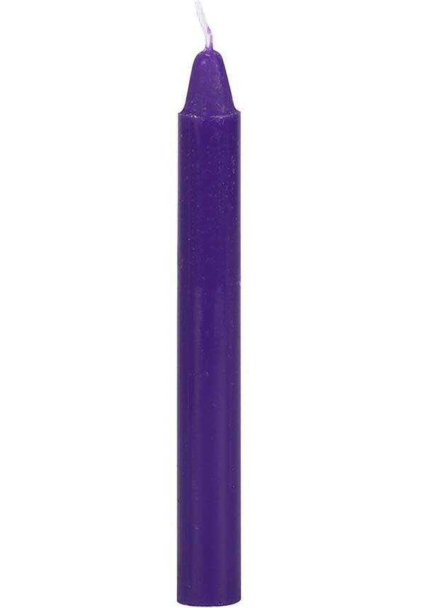 Set of 12 Rich Purple Prosperity Spell Candles