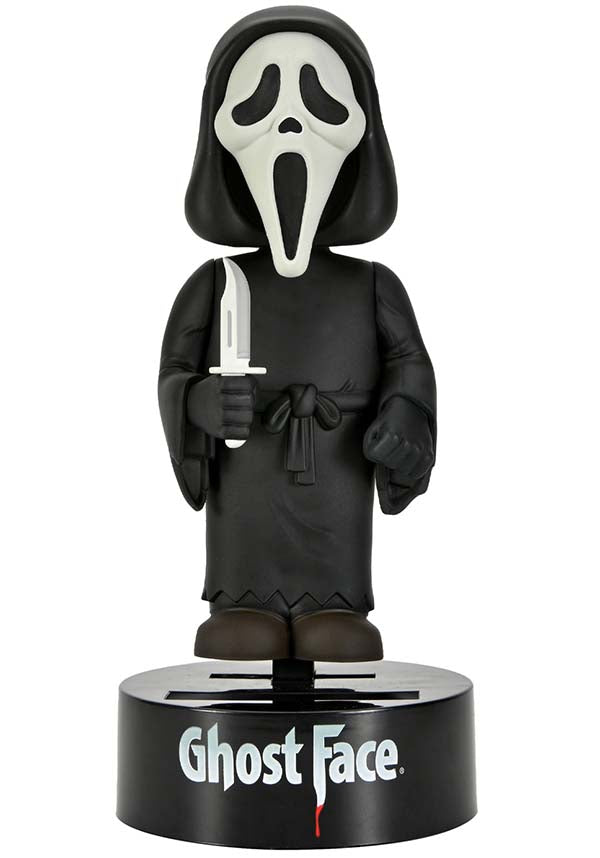 Scream: Ghost Face Action Figure - Solar-Powered Body Knocker Collectible