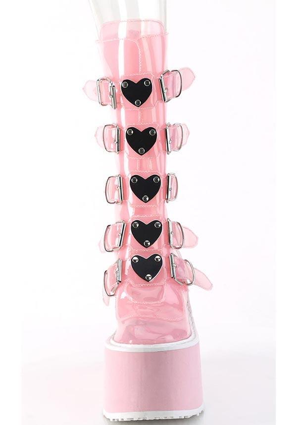 PREORDER! Baby Pink TPU SWING-230C Platform Boots for Babies