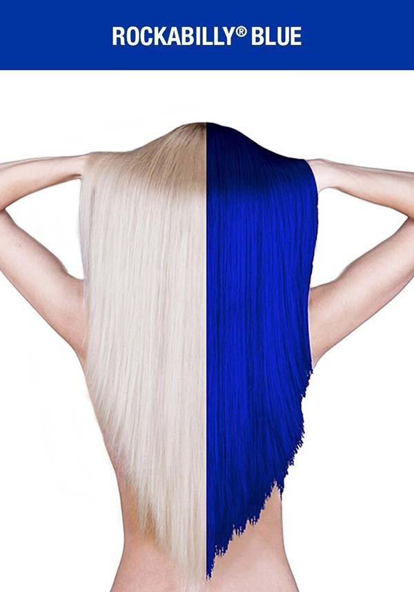 Amplified Rockabilly Blue - Long - lasting Semi - permanent Hair Dye