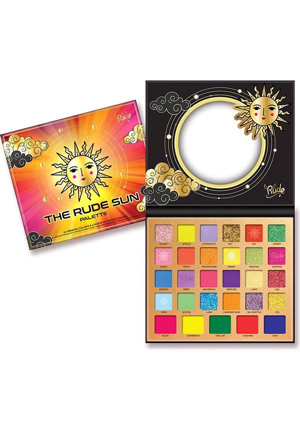 The Rude Sun Eyeshadow Palette - A Colorful Cosmetic Gem