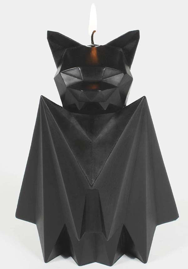 Mystical Black Blaka Bat PyroPet Candle