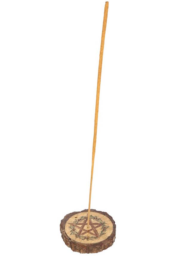 Exquisite Winter Solstice Incense Stick Gift Set with Wooden Holder