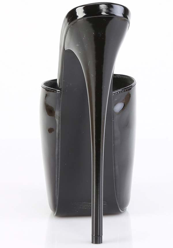 PRE-ORDER! JUBILANT-01 Black Patent Platform Heels