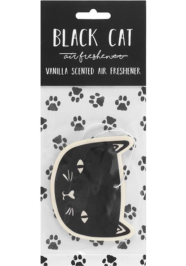 Vanilla - Scented Black Cat - Shaped Air Freshener for Car and Room