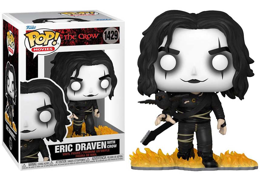 The Crow: Collectible Eric Draven with Crow POP! Vinyl Figurine