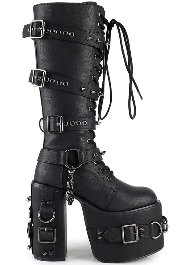 Anthony Wang's Darkness Punk-Inspired Knee-High Platform Boots