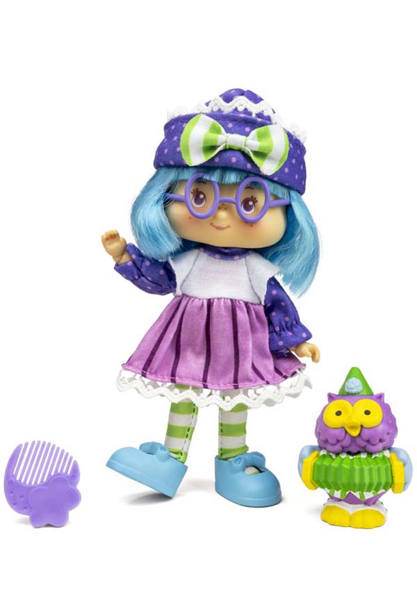 Vintage 5.5 - inch Strawberry Shortcake Plum Pudding Fashion Doll
