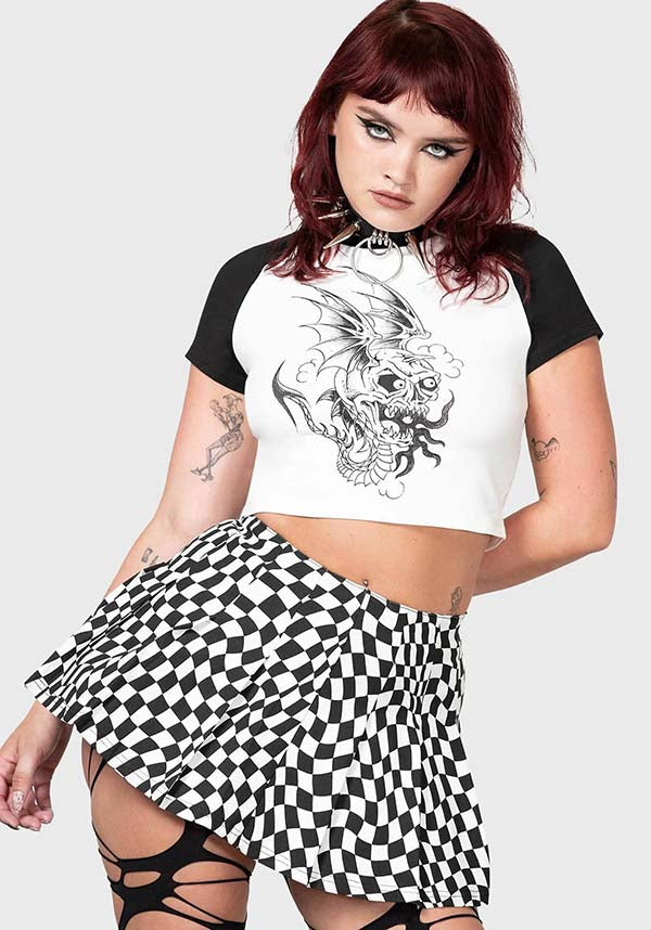 Punk and Wave Style Mini Skirt for Fashion Lovers