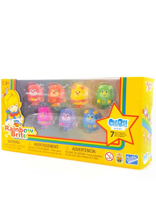 Rainbow Brite: 1.5 - Inch CheeBee Sprite Micro Collectible Figure Set