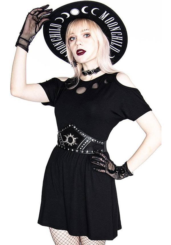 Enchanting Moon Phases Design Women's Tunic Dress
