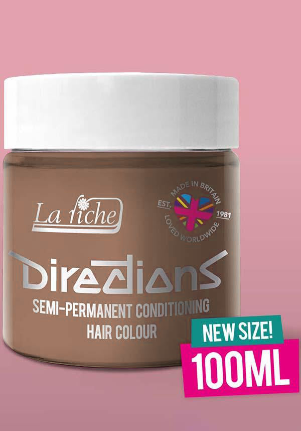 Pastel Rose Hair Colouring Product in a 100ML Container