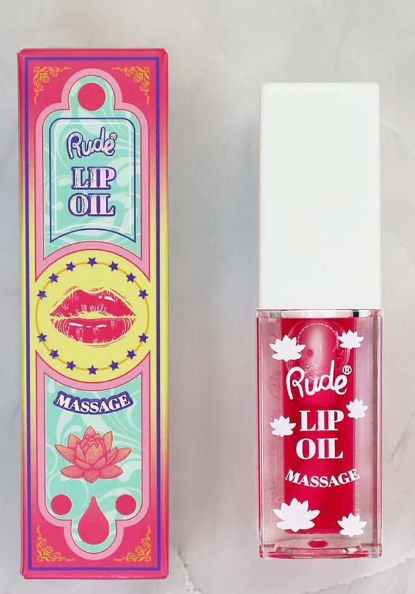 Strawberry Paradise Lip Oil Massage - A Moisturizing Treat for Your Lips