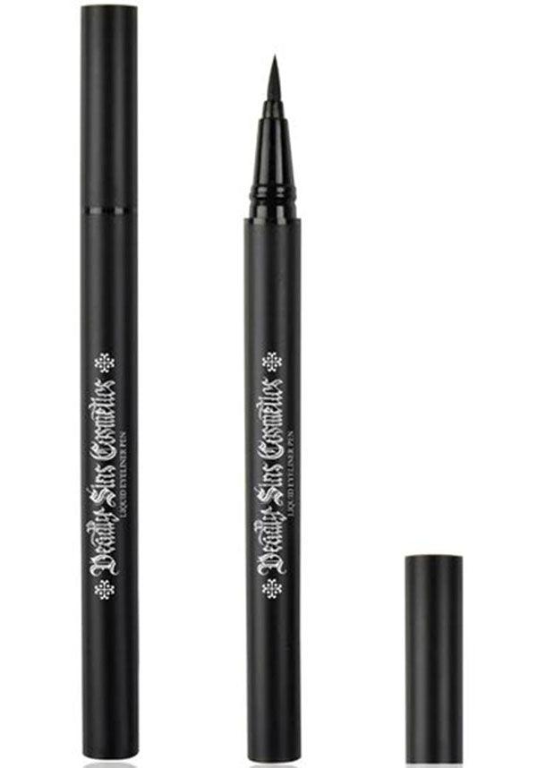 Waterproof and Highly Pigmented Liquid Eyeliner Pen for Daily and Adventurous Makeup