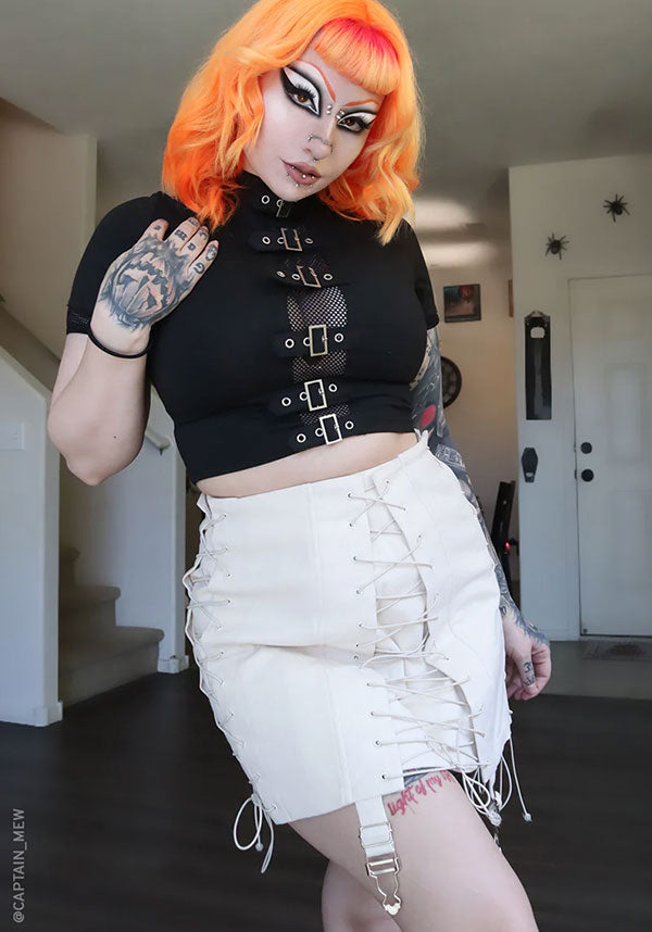 Vintage-Inspired Basilica Corset Style Women's Skirt