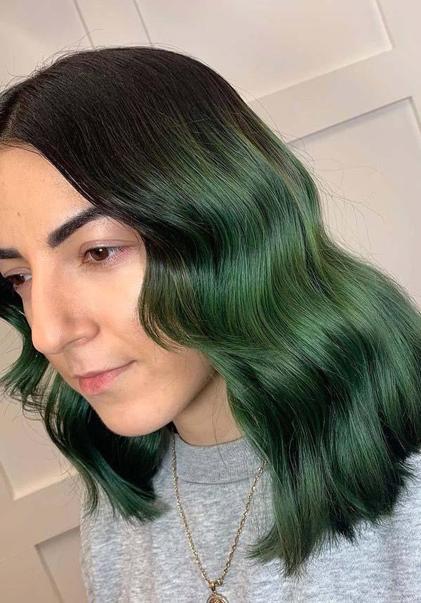 Vibrant Pine Green Semi - permanent Vegan Hair Colour