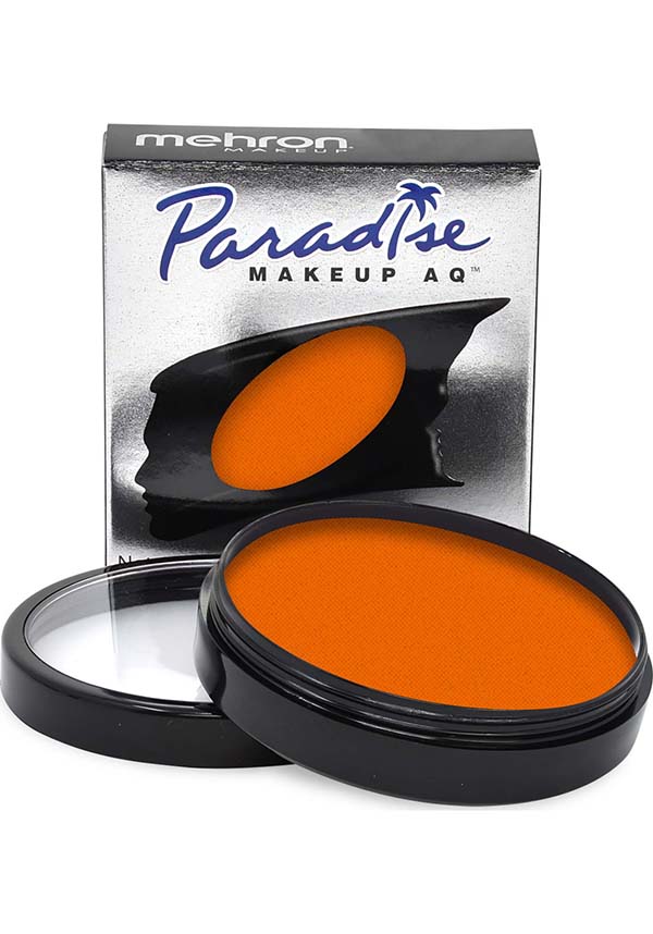 Mehron's Premium Orange Paradise Makeup AQ for Face and Body Painting