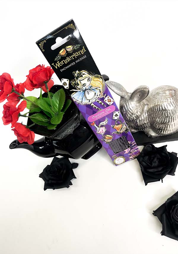 Wonderland Themed Incense Sticks Set Along With a Handy Incense Holder
