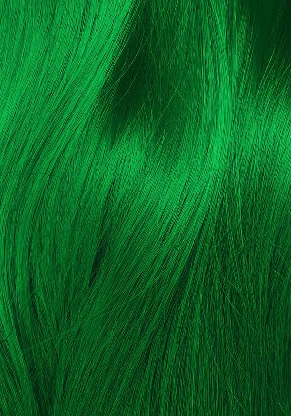 Lime Crime Jello Unicorn Hair Semi - Permanent Fantasy Hair Colour in Tropical Green