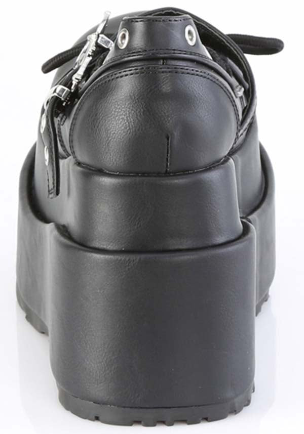 BEAR-23 Black Platform Maryjane Shoes - Preorder