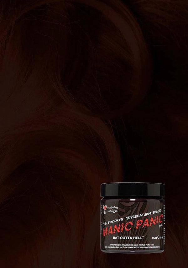 Classic Semi - Permanent Bat Outta Hell Hair Dye in Espresso Brown with Warm Undertones