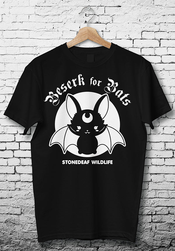 Beserk for Bats Men's Regular Fit StoneDeaf Charity T-Shirt