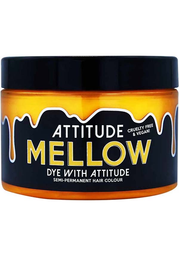 Attitude Mellow Yellow Semi - Permanent Hair Colour for Bright and Cheerful Look