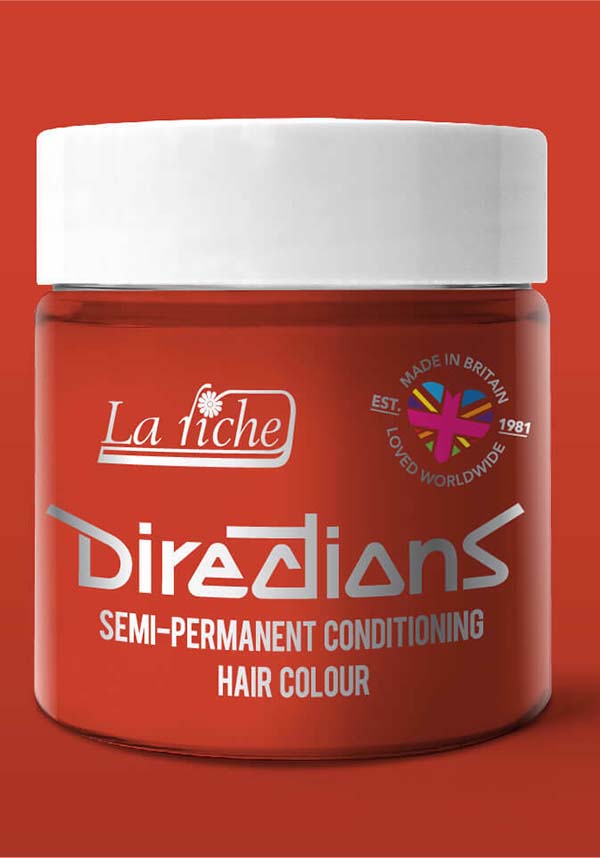Vegan & Cruelty-Free Tangerine Hair Colour - 100ml for a Citrus Summer Look