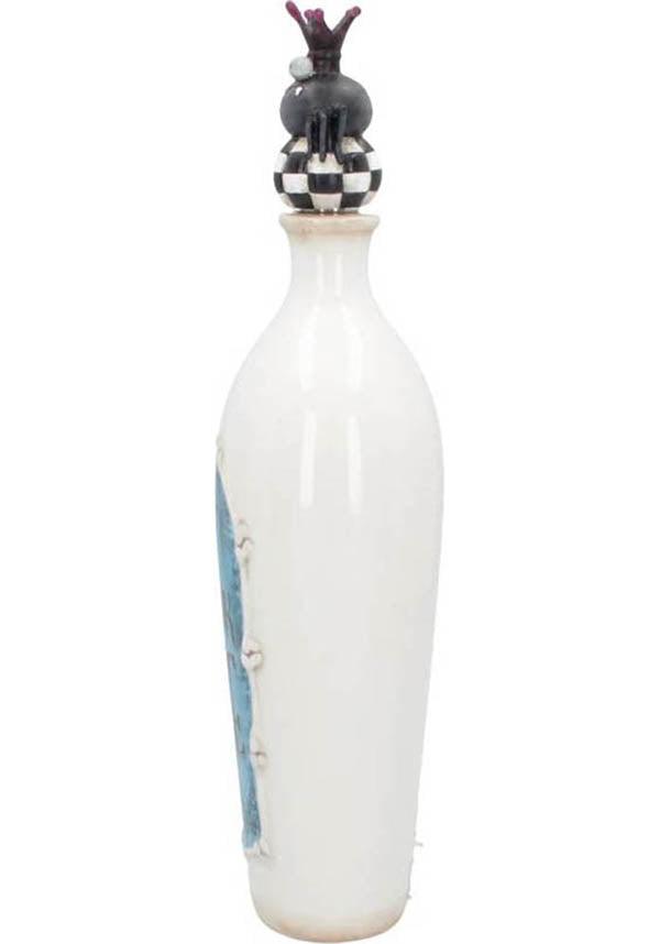 Wonderland-Inspired Hand - Painted Ceramic Drinking Bottle - 'Drink Me'