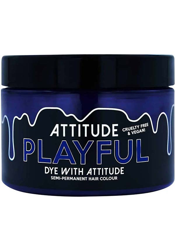 Attitude Playful Purple Semi - permanent Hair Dye for Vibrant Look