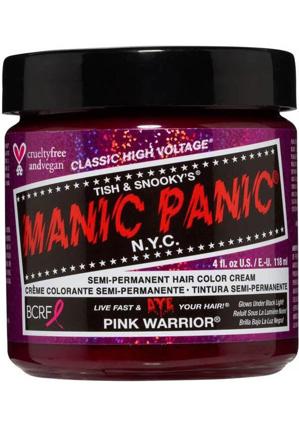 Cool-Toned Medium Neon Pink Vegan Hair Dye - Pink Warrior Classic