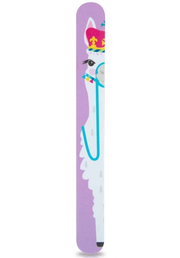 Pink Llama Queen Nail File - A Stunning Nail Grooming Tool