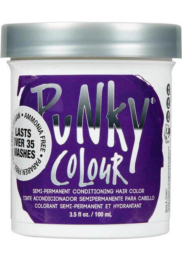 Punky Semi - Permanent Plum Hair Colour for Whimsical Looks