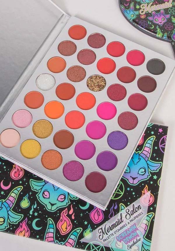 Mermaid Salon's Wicked Screamin' Demon Eyeshadow Palette for Dramatic Looks