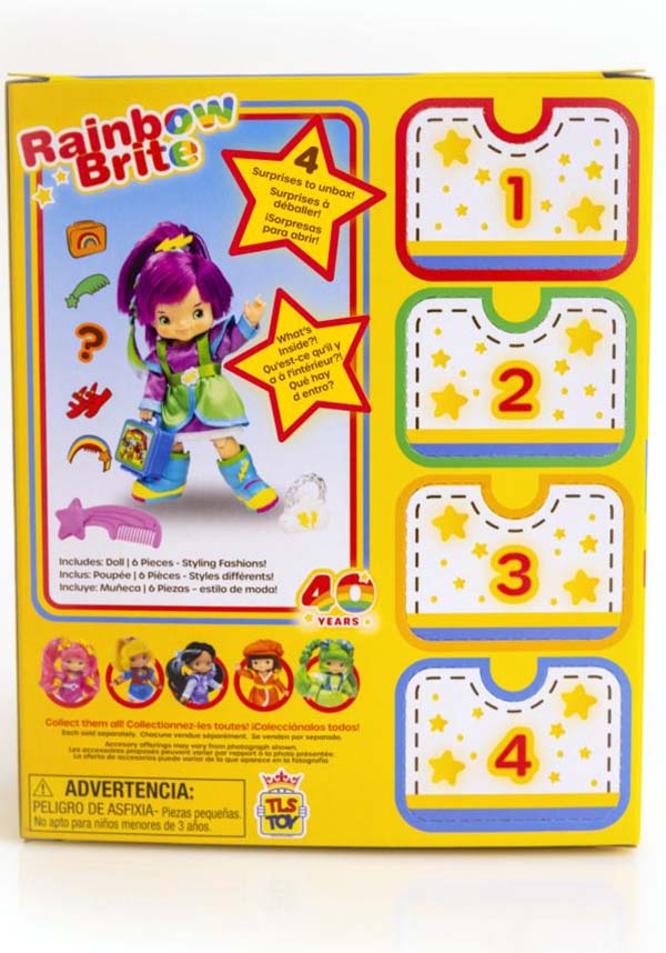 Rainbow Brite's 5.5'' Stormy Fashion Doll - A Dynamic Collectible