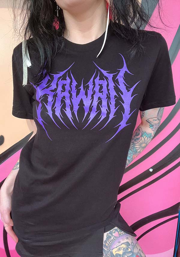 Pastel Pixie Kawaii Purple T-Shirt - A Unique Blend of Sweetness and Rebellious Charm