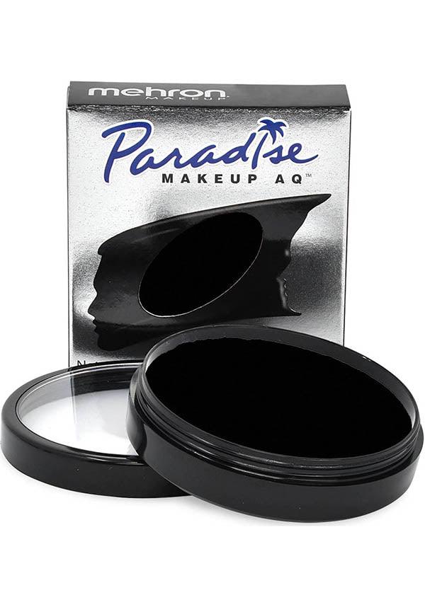 Mehron's Premium Water-Based Paradise Makeup AQ Face and Body Paint in Black Shade