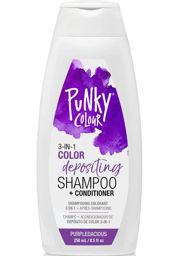 Purpledacious: 3-in-1 Colorful Shampoo & Conditioner for Vibrant Hair