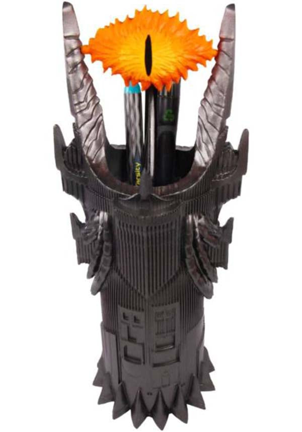 The Lord of the Rings Themed: Eye of Sauron Pen Holder for Desk Decor