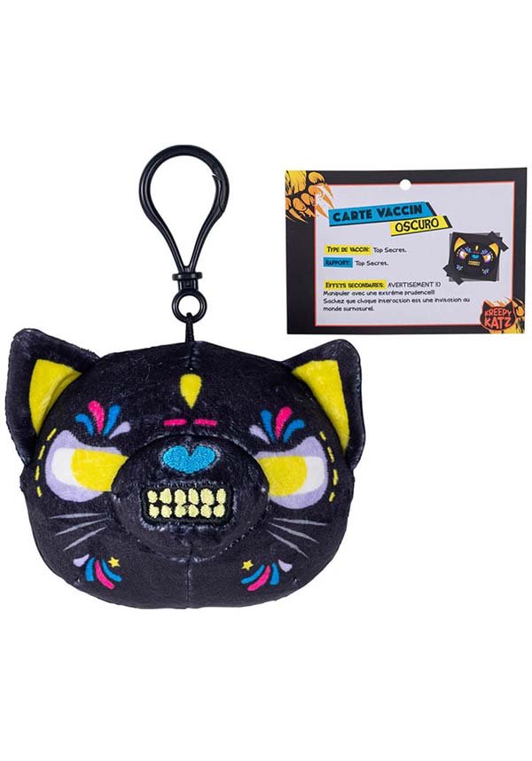 Kreepy Katz Keychain Plush Toy in Blind Bag Collection