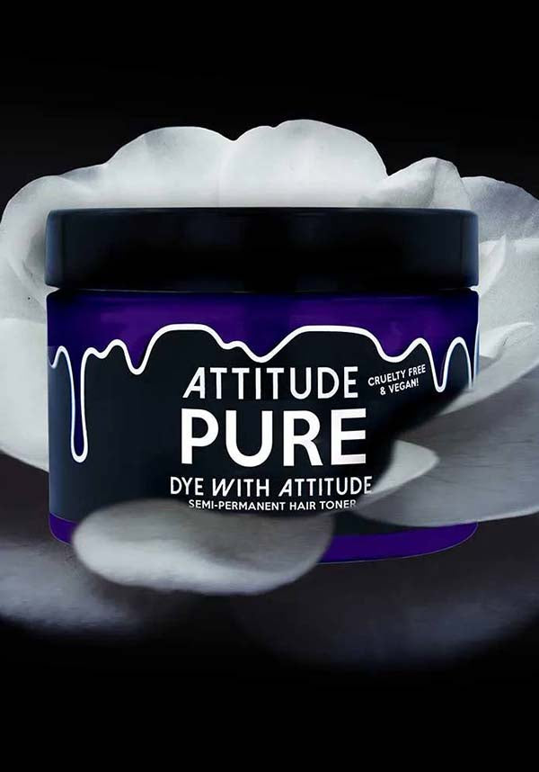 Pure White Semi - permanent Hair Toner for Achieving Platinum Blonde