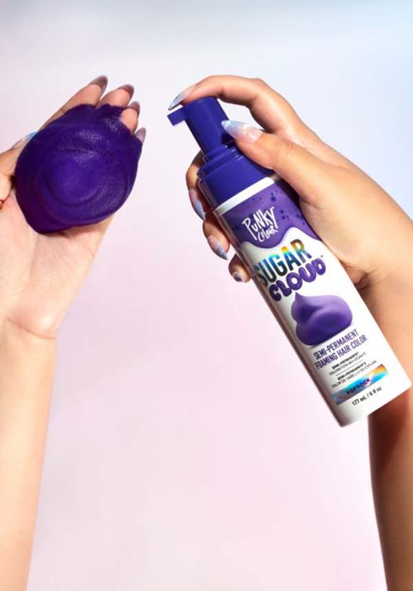 Poprock Purple Foaming Hair Colour - Innovative and Effortless Hair Transformation Solution