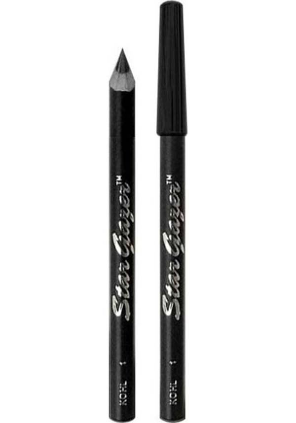 STARGAZER Black Kohl Eyeliner and Lip Pencil for Makeup and Goth Style