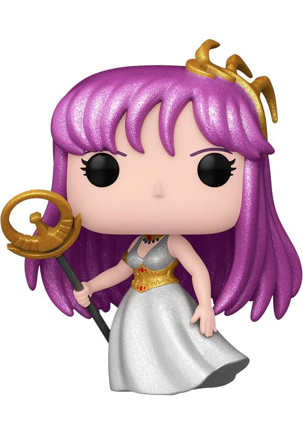 Diamond Glitter POP! Vinyl Figure - Saori Kido (Athena) from Saint Seiya