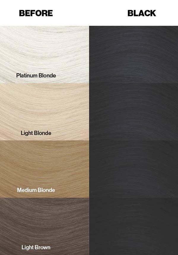 Black Semi - permanent Hair Colour - Crazy Color