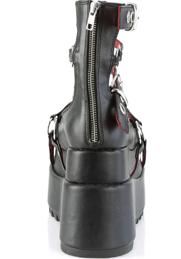 BEAR-28 Black Platform Boots [PREORDER]