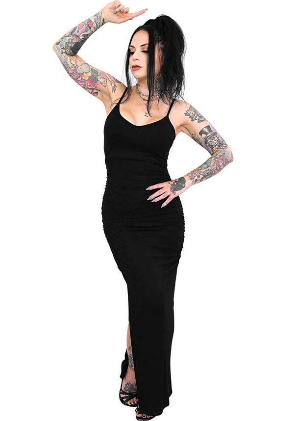 The Snatched Waist-Hugging Bodycon Maxi Dress