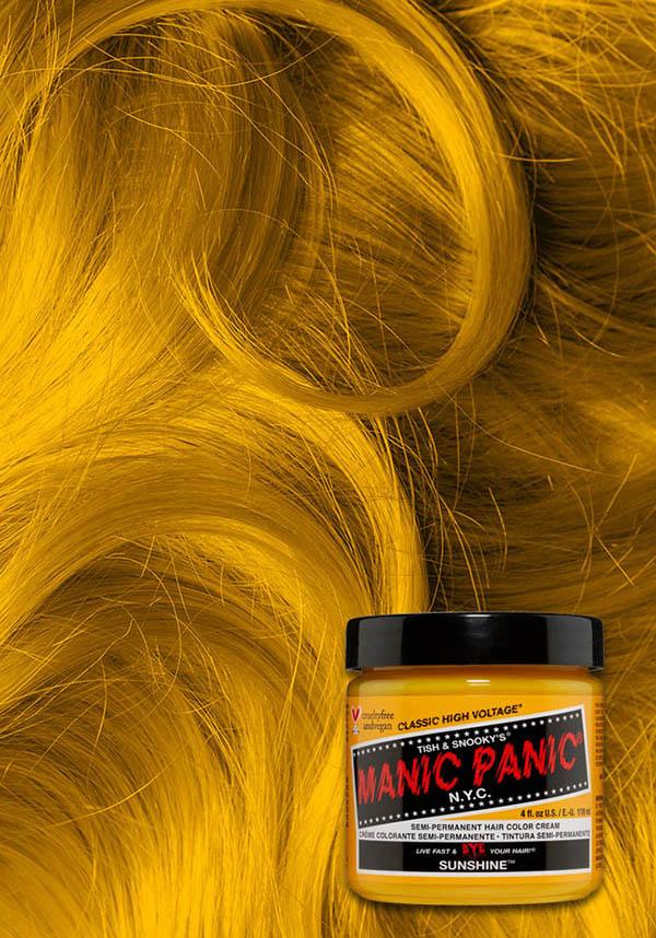 Manic Panic Classic Sunshine Semi - Permanent Hair Color, 4 fl. oz